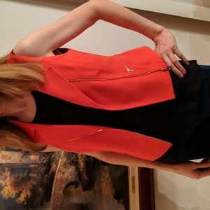 Cache Sleeveless Zip Vest /Size 6